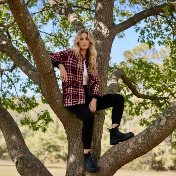 Sanctuary Jackets & Blazers - SANCTUARY City Topper Houndstooth Coat